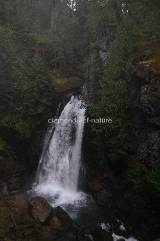 Vancouver Island - Strathcona Provincial Park - Lady Falls - Kanada / Vancouver Island - Strathcona Provincial Park - Lady Falls - Canada