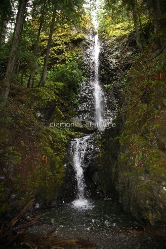 Vancouver Island - Strathcona Provincial Park - Lupin Falls - Kanada / Vancouver Island - Strathcona Provincial Park - Lupin Falls - Canada